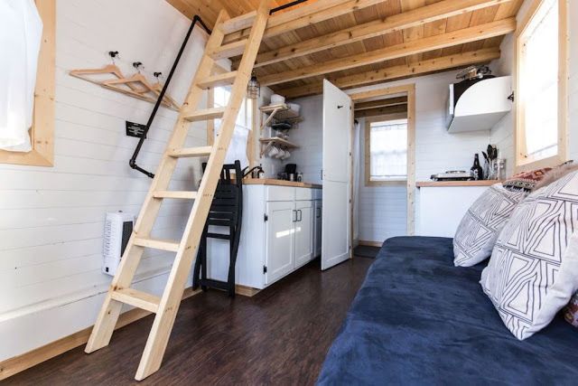 realtinyhouse's tweet image. The 180 Sq Ft "Urban Craftsman" Tiny Home in Florida