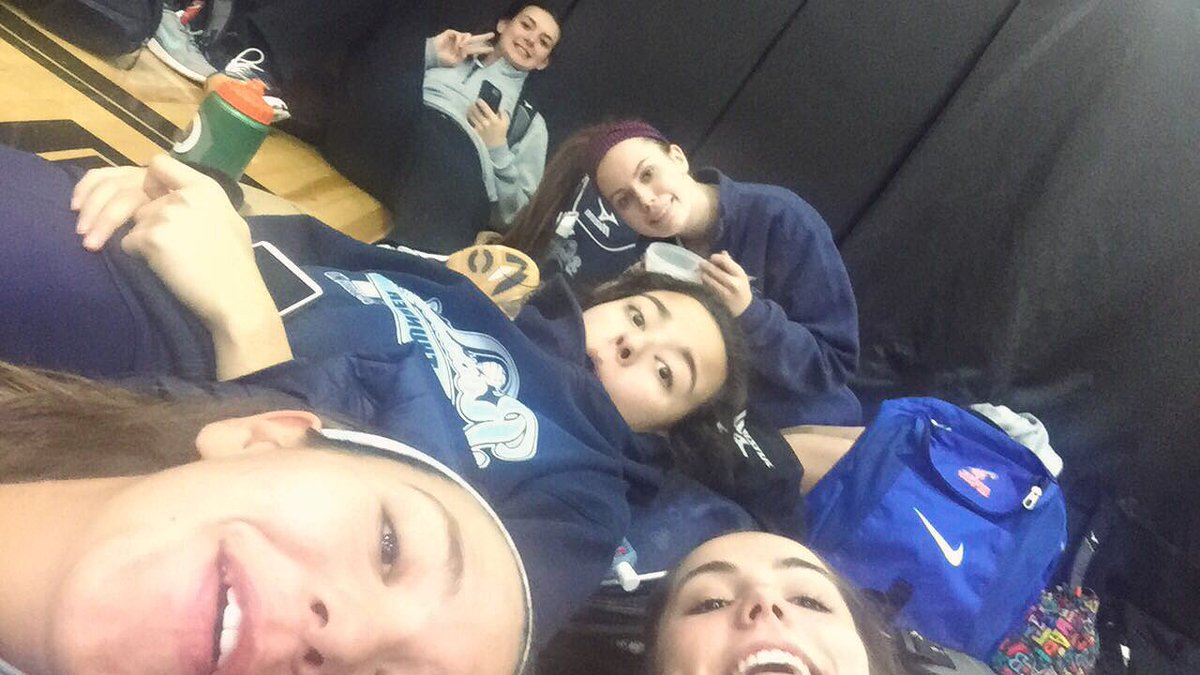 jotec12's tweet photo. Happy freaking birthday  @Elizabeth_Orf !!! Love u sm u stud, see u tn at vb🙃🎁🎉💙💛 https://t.co/CG1FtZKemx