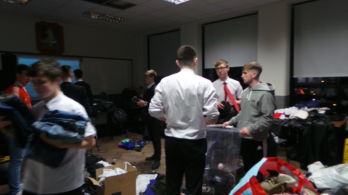 armaghsar's tweet photo. Packing aid to take with us to Brasov in February @CHSSAR @stpatsarmagh https://t.co/QElimV8hHS