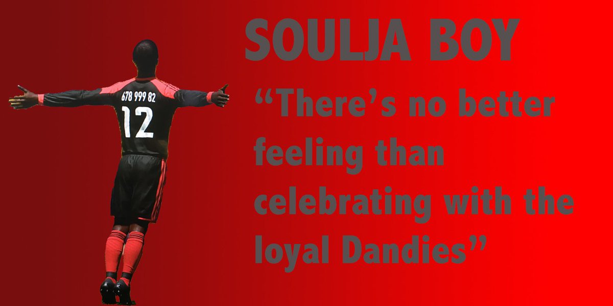 Official_DLS's tweet photo. 40 MINUTES TO GO | Heres Nugget Man's partner in crime giving us an insight into why the Dandies are so special.  #BigDog https://t.co/4szjl3gml1