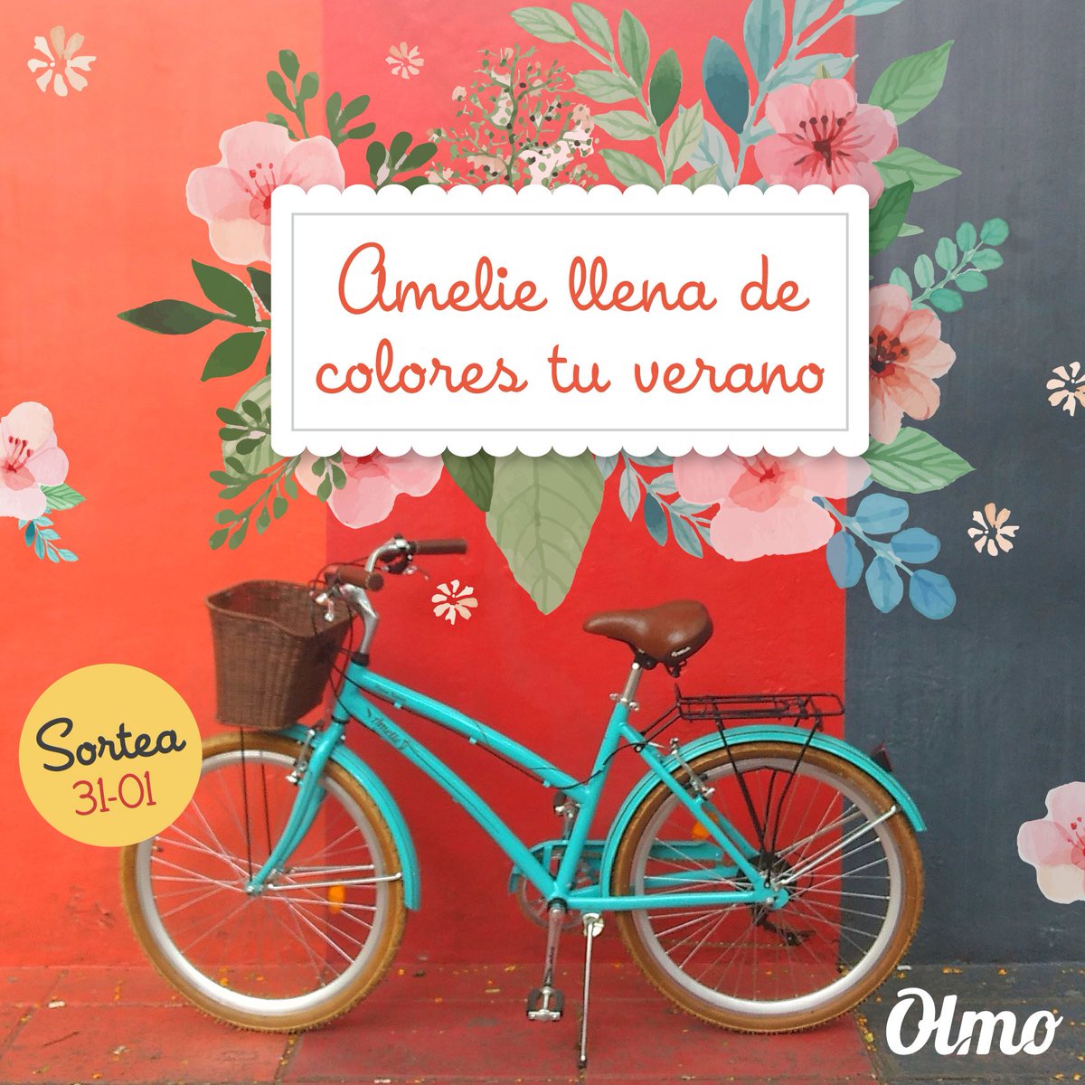 OlmoBikes's tweet photo. #Sorteo #GanáUnaBiciOlmo ¿Querés que esta Amelie sea tuya? Participá en https://t.co/iuoLy1tXfw ¡Y si hacés RT, sumás chances! https://t.co/Po6ZUWt8kC
