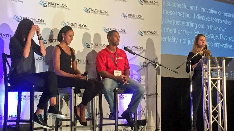 Holly Bird (@hollyhiggs) on Twitter photo "Diversity at all levels of an organization is proven to produce better business outcomes." -<a href="/saragross/">Sara Gross</a> #TBIconf "Diversity at all levels of an organization is proven to produce better business outcomes." -<a href="/saragross/">Sara Gross</a> #TBIconf