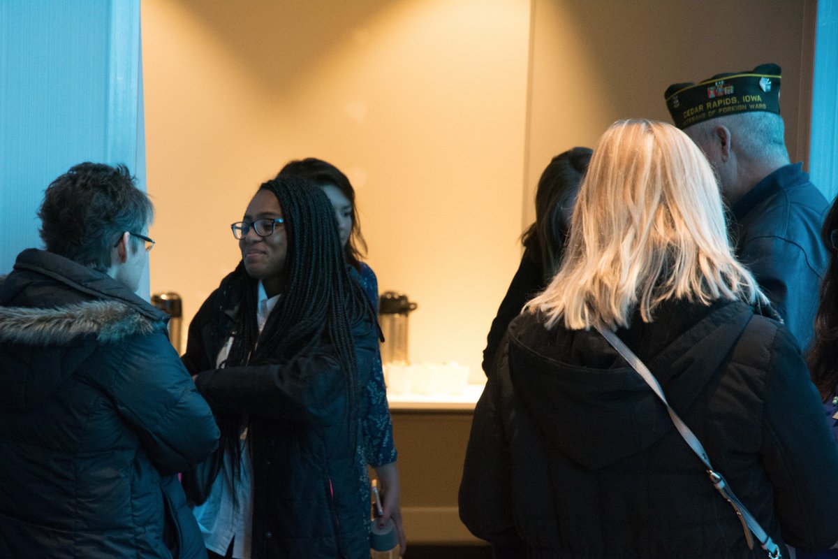 CoeCollege's tweet image. Today Coe and community partners are hosting the Veteran &amp;amp; Homelessness Resource Fair @CRPublicLibrary.