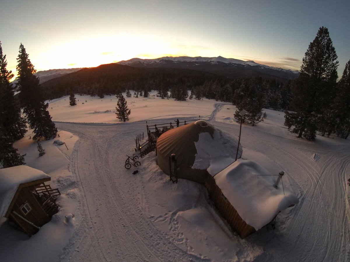 VisitLeadville's tweet photo. #Yurts @TennPassCO offer #romantic #getaway or fun #weekend with friends /Colorado Springs Gazette https://t.co/xNkSTEDdnv https://t.co/4AUMrVYPtH