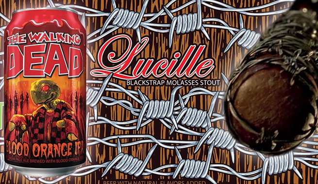 NewsOfTheDead's tweet photo. A Lucille beer is on the way for fans of #TheWalkingDead! https://t.co/3vxXCqV1x5 https://t.co/bzxaoHXP2G
