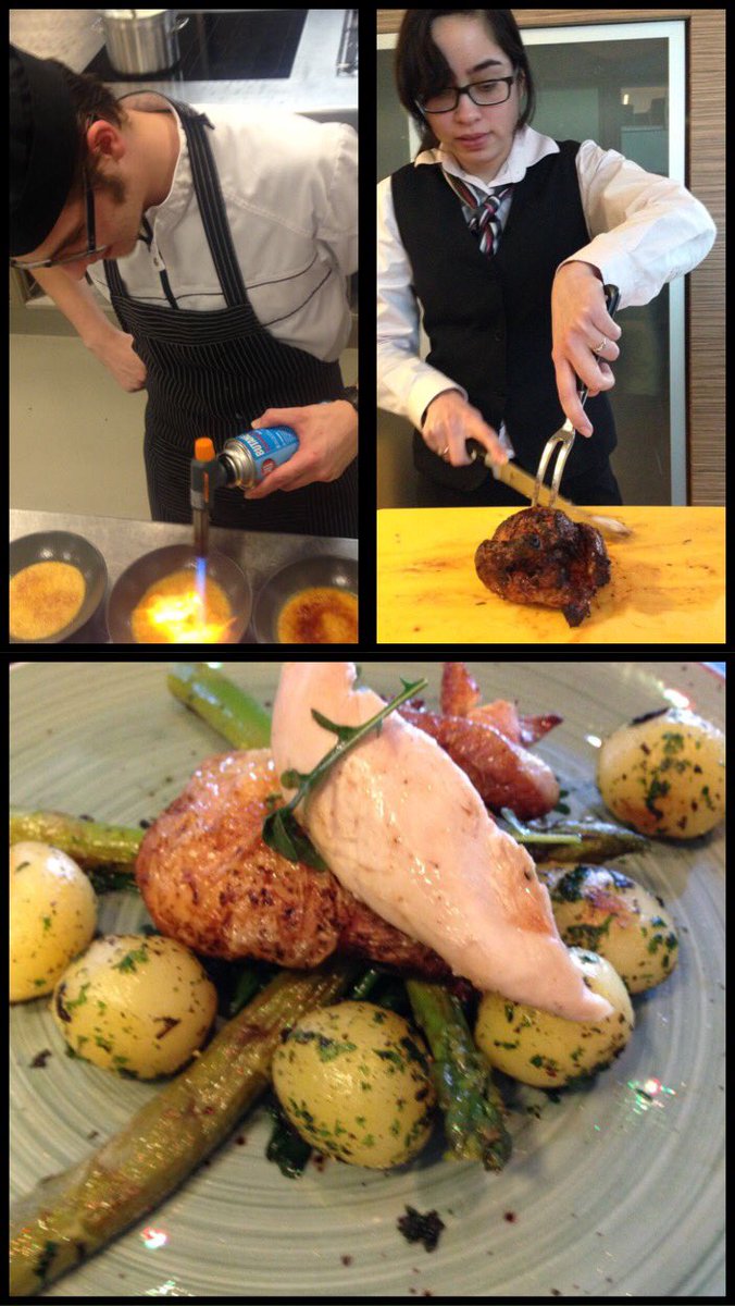 Ook in het nieuwe jaar gaan onze studenten er weer vol tegenaan! Komt u dit ook proeven en ervaren? Ma-do lunch (€7,50) en diner (€12,50).