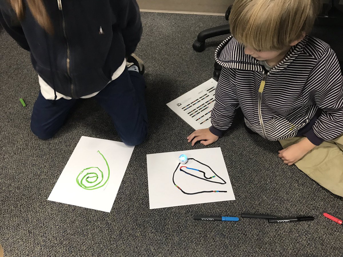 HillsSurfRiders's tweet image. Our 1st grade SurfRiders are exploring with coding to make their Ozobots move in a variety of ways. #STEAM #KeepCalmAndCode #ThanksPTA