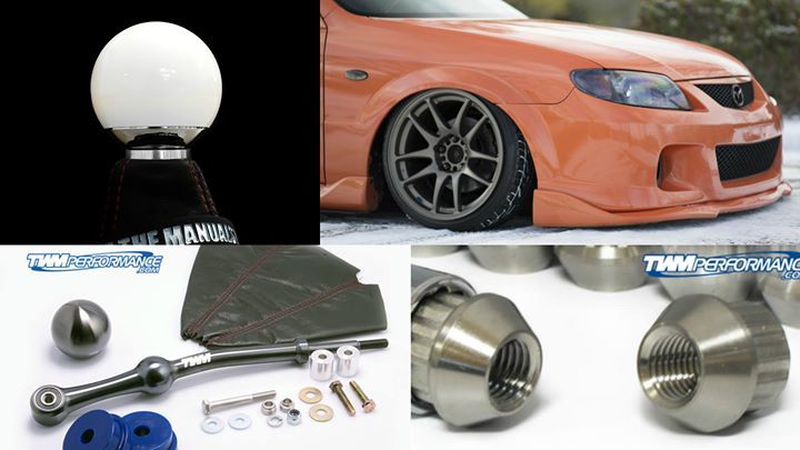 TWMPerformance's tweet image. #TWMPerformance #ShortShifter, #ShiftKnobs, #LugNuts and More available for your #Mazda #Protege / #Protege5. Promo…