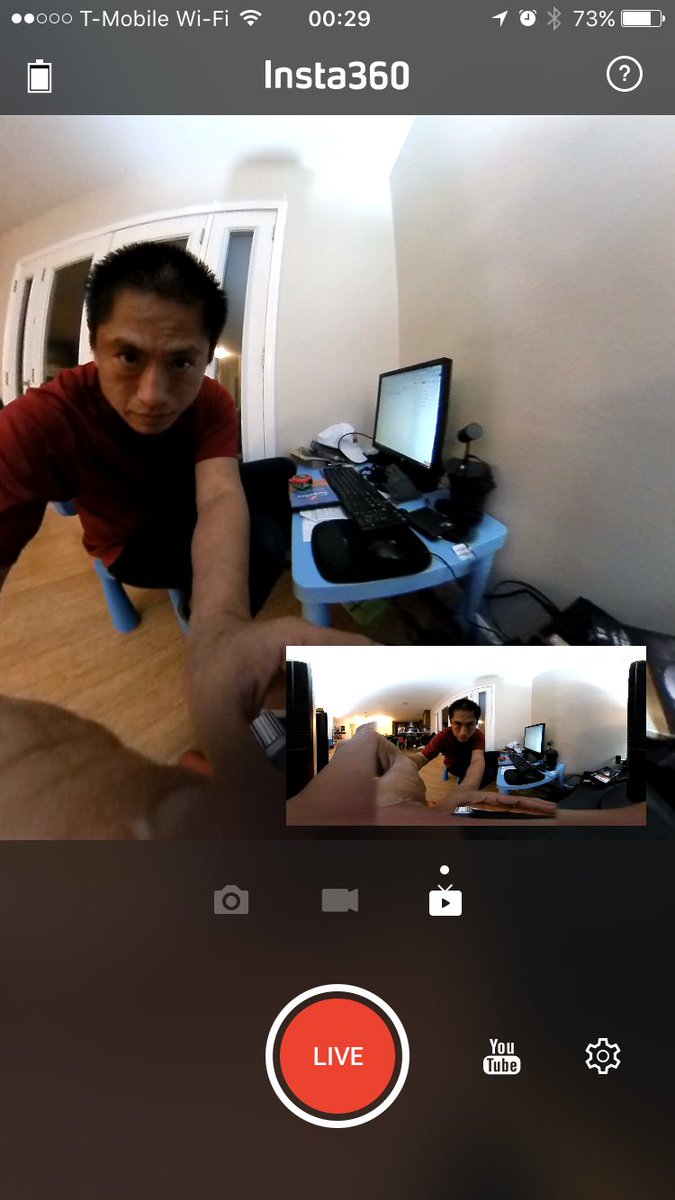 360_rumors's tweet photo. Exclusive preview: @Insta360 will enable one-button #360livestreaming! https://t.co/vQ7M1dgEjm https://t.co/lU05zdXv6K
