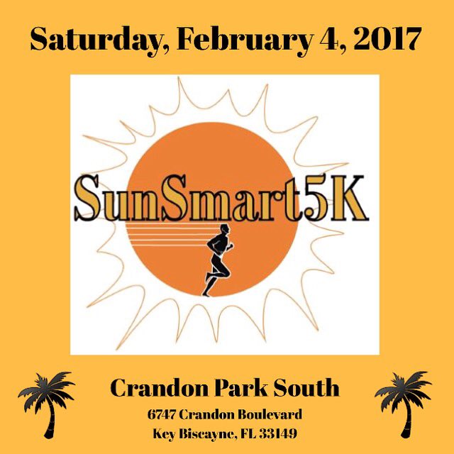 Fit2Run_Dolphin's tweet photo. Join us on Saturday, February 4th at the 8th Annual SunSmart 5K! 🌞 Register today at https://t.co/m5ni1gmRMZ https://t.co/JyKZ9whkJc
