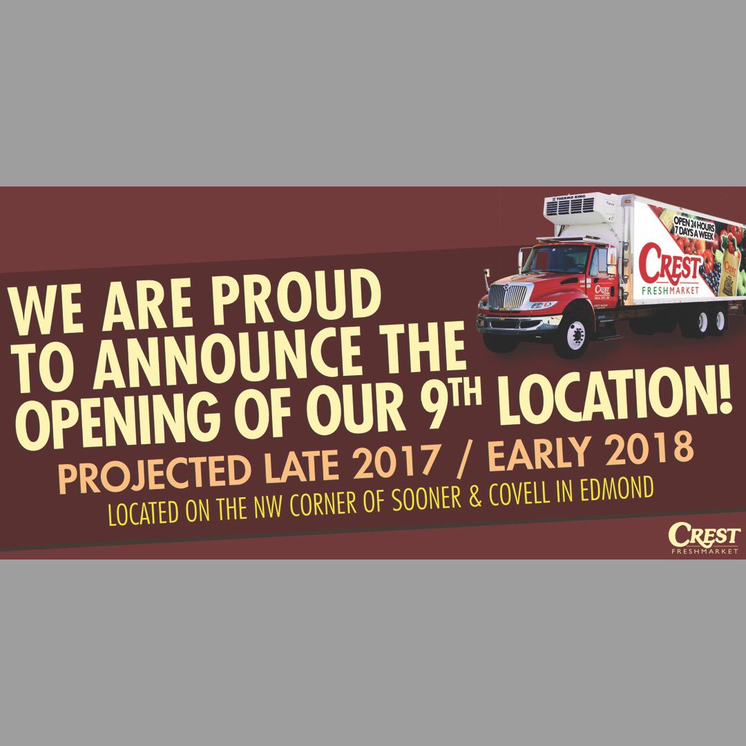 Hello Crest Foods Fans! We have some exciting news to share with you!