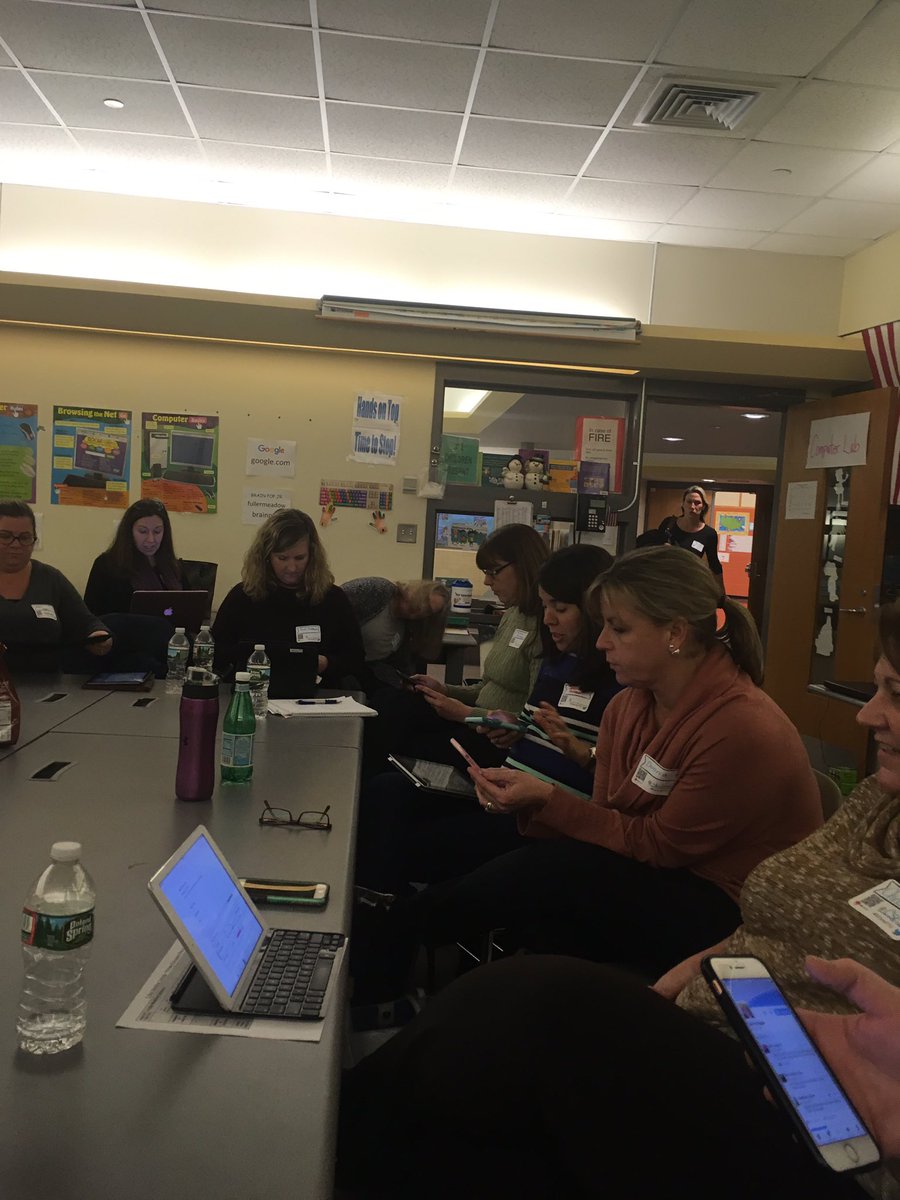 Learning all about Twitter. #edcampttu
