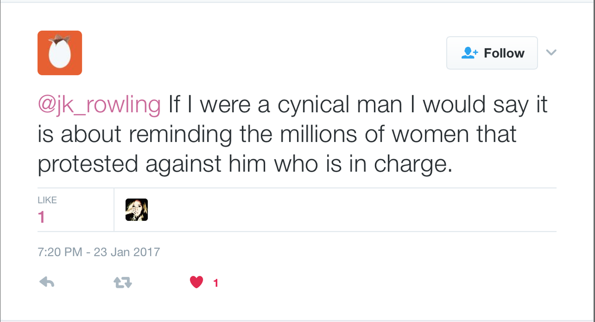 jk_rowling's tweet photo. 🤔 https://t.co/77K4nEM8Cf