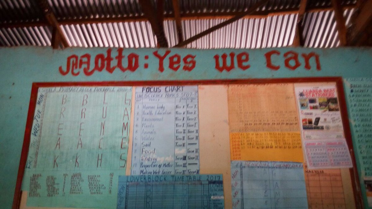 IntercenBooks's tweet photo. Esibila Primary school in Vihiga with 16 teachers , 850 students sitting on the floor while learning scored a mean of 255 in #KCSE2016 https://t.co/l6GofNFAPR