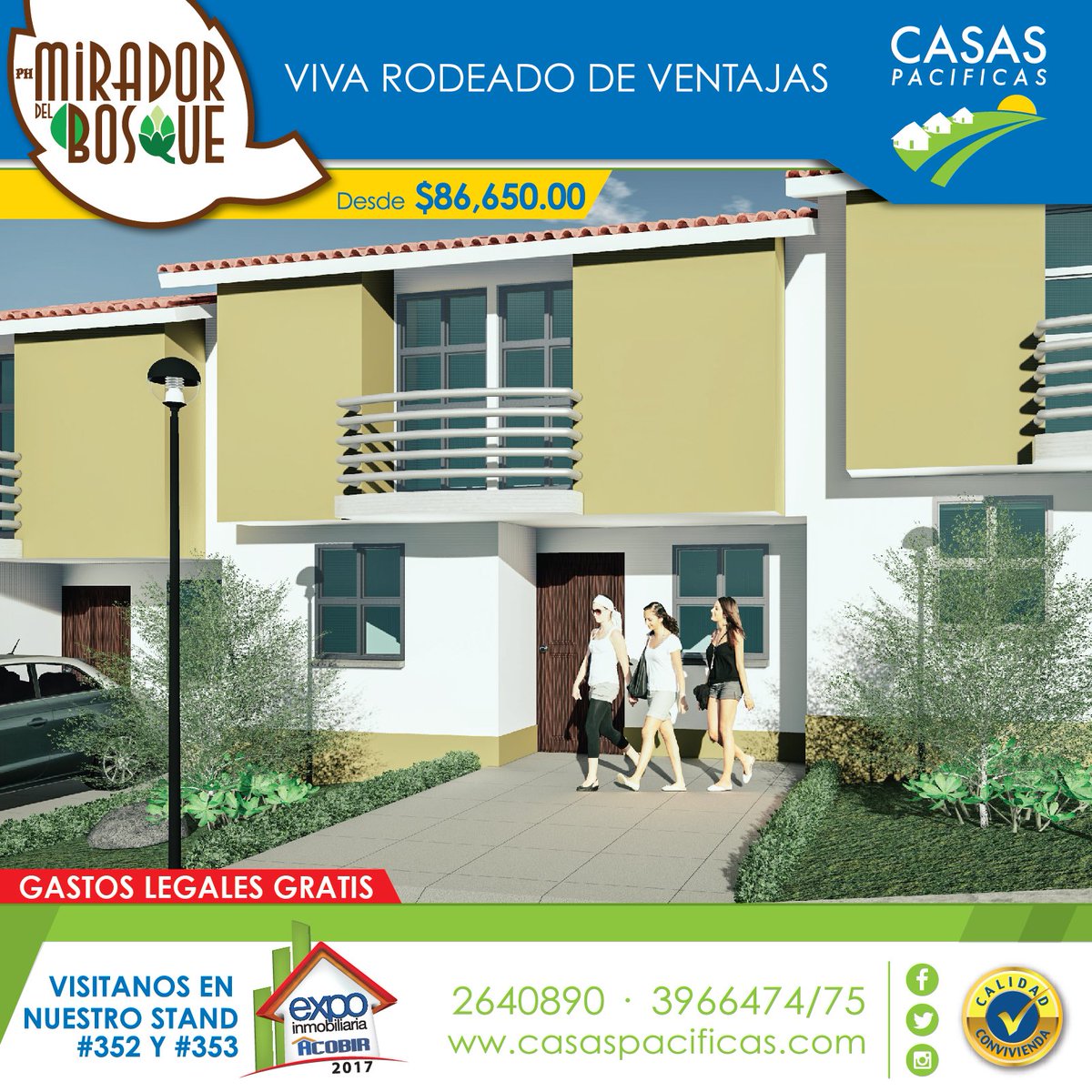 ¡NOS ENCANTA ATENDERLES! No dejes de visitarnos en el stand 352 y 352 de Acobir del 25 al 29 de enero en Atlapa. 264-0890  396-6474/75