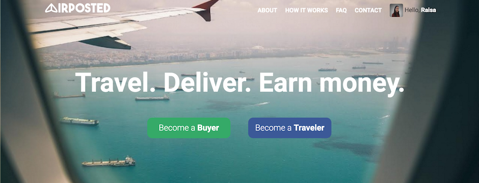 DC_Inno's tweet photo. International travelers can make some extra cash as couriers thanks to new Virginia startup @airposted 
https://t.co/1RVZ3Yro3h #dctech https://t.co/cLkdSOvGsR