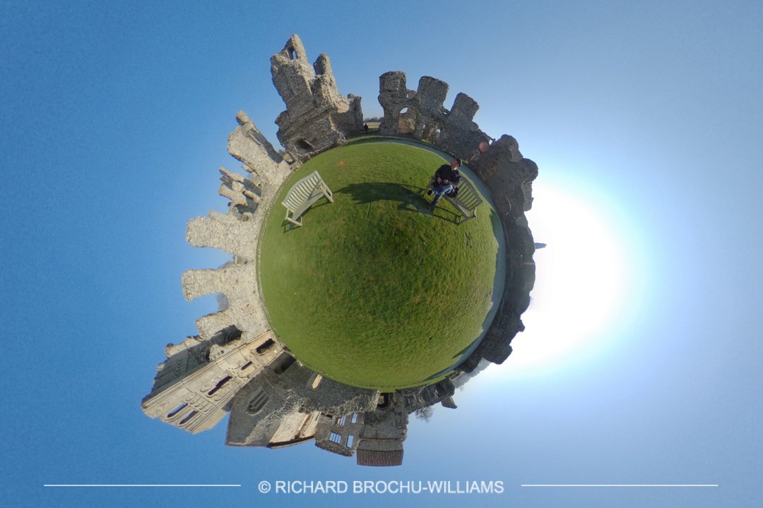 360º Stereographic fun with the #Ricoh #ThetaS at #CastleAcrePriory #Norfolk #EnglishHeritage