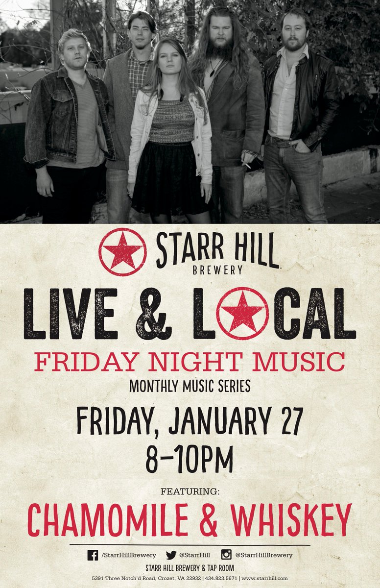 FRIDAY: #FREE Live &amp; Local Music w/<a href="/ChamomileWhisky/">Chamomile & Whiskey</a> 🎶 Enjoy #NationalChocolateCakeDay w/#DoubleBass Choc Stout <a href="/Sweethaus/">sweethaus</a> &amp; <a href="/106StreetFoods/">106 Street Food</a>