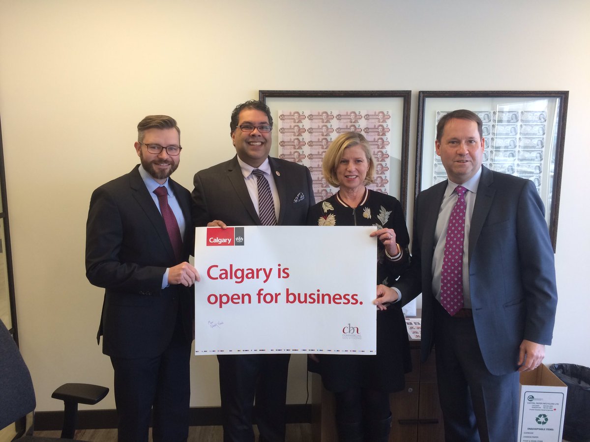 CalgaryChamber's tweet photo. Today we're happy to announce a 45M property tax relief program for YYC businesses with City Council and Calgary Econ Development #yyccc https://t.co/kqWJaH8Lsa