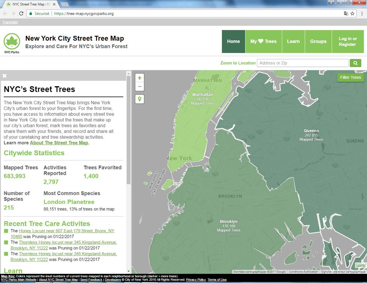 La technologie et l’environnement, un maillage productif et enrichissant !  Voici une cartographie développée à NY : bit.ly/2g2lCbS