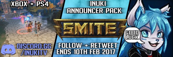 GamePaws's tweet photo. Did someone say Inuki announcer pack console codes! anyway got some Inuki ap codes for you guys good luck https://t.co/LebjUQLbge