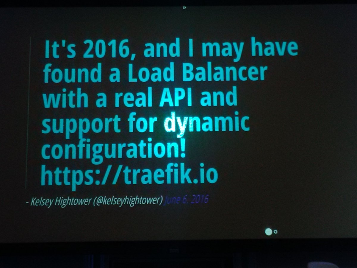 batchrisParis's tweet photo. #meetupMake load-balancing great again @emilevauge @traefikproxy @cncfparis #googleParis #cncfparis https://t.co/JRP8M00vo2
