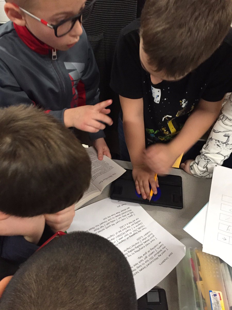 mrsgarzasclass's tweet photo. We worked together on The BFG @breakoutEDU. One group broke out. They helped us all have Phizzwizard dreams! #GRABFG @RidgeFCL https://t.co/6Iz1re8Hzy