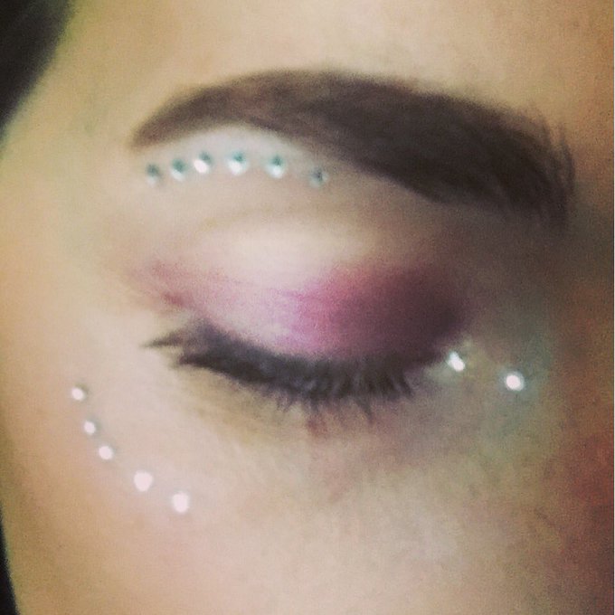 I think I may be addicted to sticking gems onto my face and than taking photos lol #makeup #gems #selfie<a href="/tag/selfie"class="tags"><span>#selfie</span></a><a href="/tag/makeup"class="tags"><span>#makeup</span></a><a href="/tag/gems"class="tags"><span>#gems</span></a><a href="/tag/addicted"class="tags"><span>#addicted</span></a>