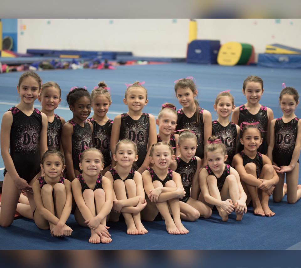 DownriverGym's tweet photo. Our 1&amp;2s,3s, Xcel bronze, and our boys at their first meet of the season. Great Job<3 #IamDG #DGfamilystrong #downrivergymnastics https://t.co/UVtWCUirRM