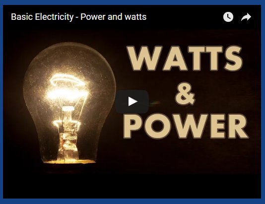 electronicspec's tweet image. [VIDEO] Power and watts. bit.ly/PowerWatts   @afrotechmods #Powermeasurement #Electricalmeasurement