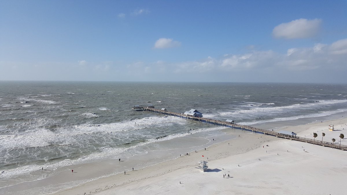 VisitSPC's tweet photo. Waves on waves on waves at #ClearwaterBeach today! 🌊 #LiveAmplified https://t.co/lJXMSyiAUl