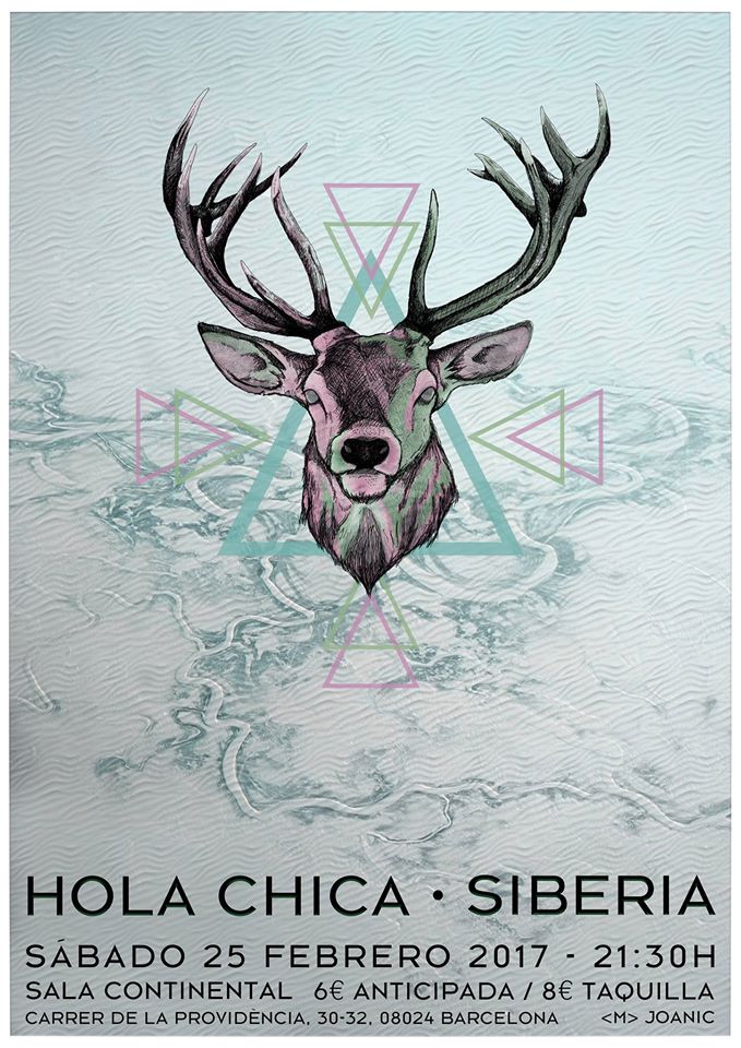 Siberia_Musica's tweet photo. ¡Hola Barcelona! En un mes nos vemos en @SalaContinental junto a @holachicaband ¿Vienes?
Entradas en Wegow: https://t.co/1vptiNcWOi https://t.co/5vsCpOpUqq