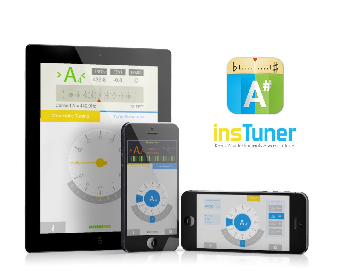 RoyaltyInCode's tweet image. #insTuner from @EUMLab, Keep your music instruments always in tune! bit.ly/instuner