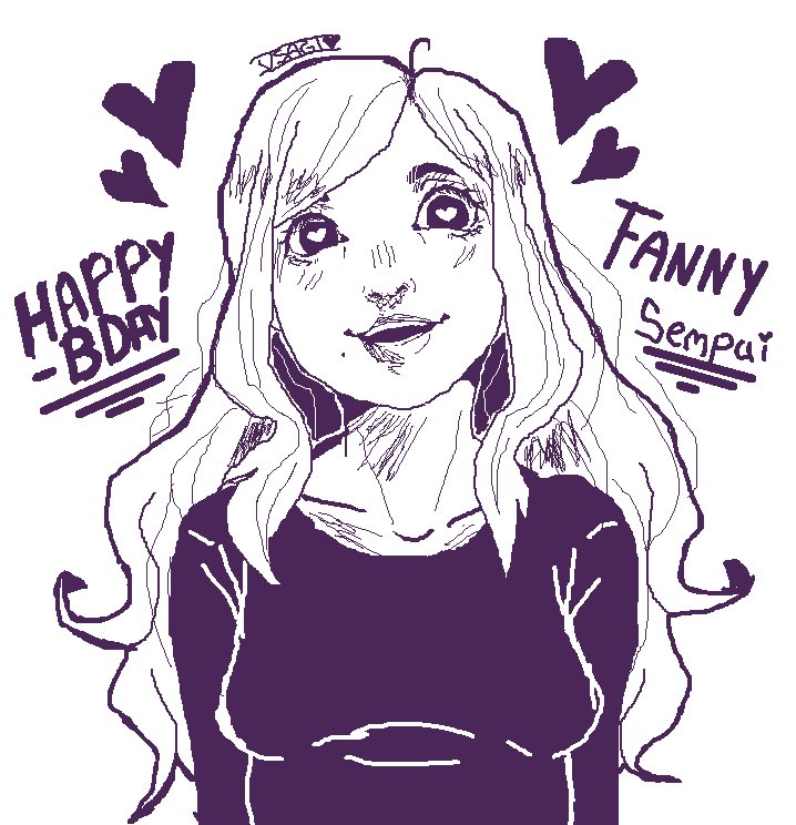 MyLilMadness's tweet photo. FUCK OFF CON LA TAREA!! HOY CUMPLE @fannyni115 Quise hacerlo más rápido...no me decidía con el pelo U_U
HAPPY B-DAY SEMPAI💜
#Myart #Fanart https://t.co/mYUGkgqkAL