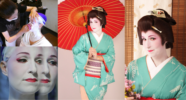MarPagesTWL's tweet photo. Geisha make-up - My experience becoming a #Geisha in #Japan. #guidetojapan #tokyo #onlyinjapan #experiencejapan https://t.co/uID7pVqV0m https://t.co/rPicC7Eb5B