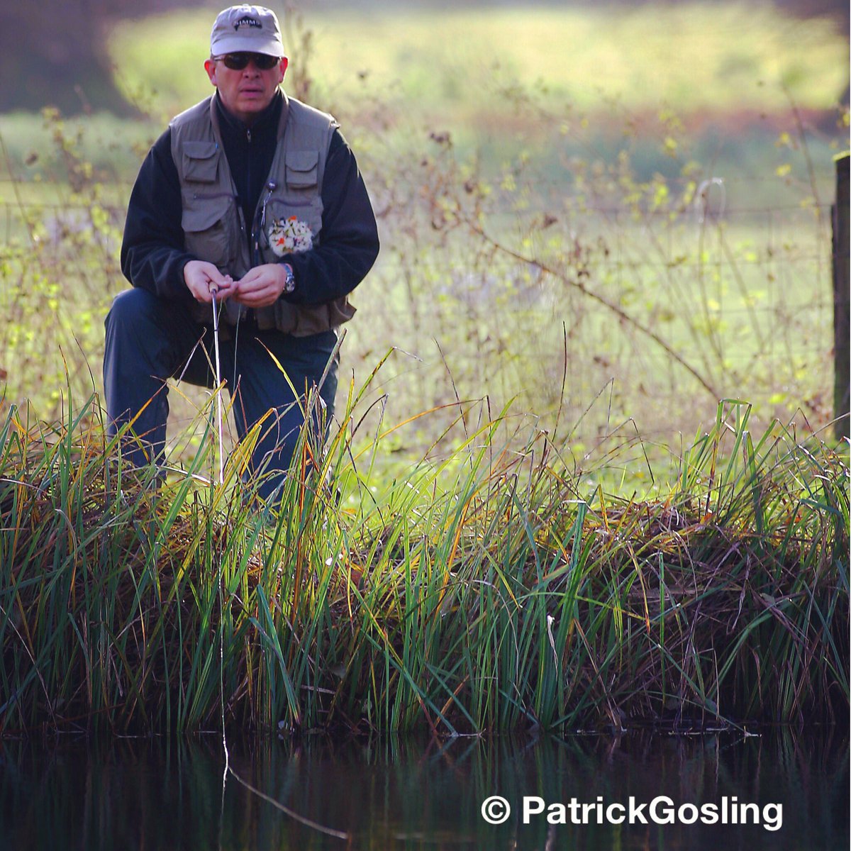 patrickgosling's tweet photo. Time for Ross Brawn to pack up fly fishing and get back to F1 business #f1 #rossbrawn #formula1 #grandprix #ecxit #bernieecclestone https://t.co/6tOJOkYC8k