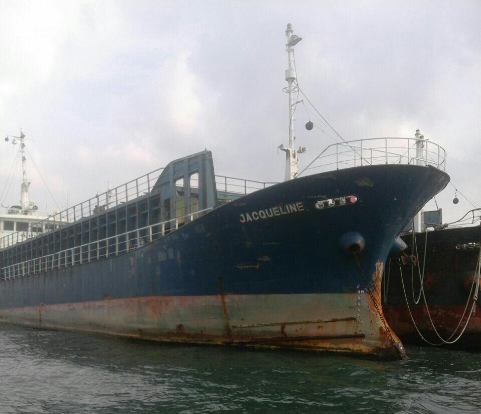 jspdjanggo's tweet image. #Sale #Ship for #Scrap ,Name JAQUELINE, Type CARGO  #CARGOSHIP ,ID PNYI, Flag #Indonesia ,Port reg T.PRIUK #Jakarta ,GW 723 TON, NW 514 TON