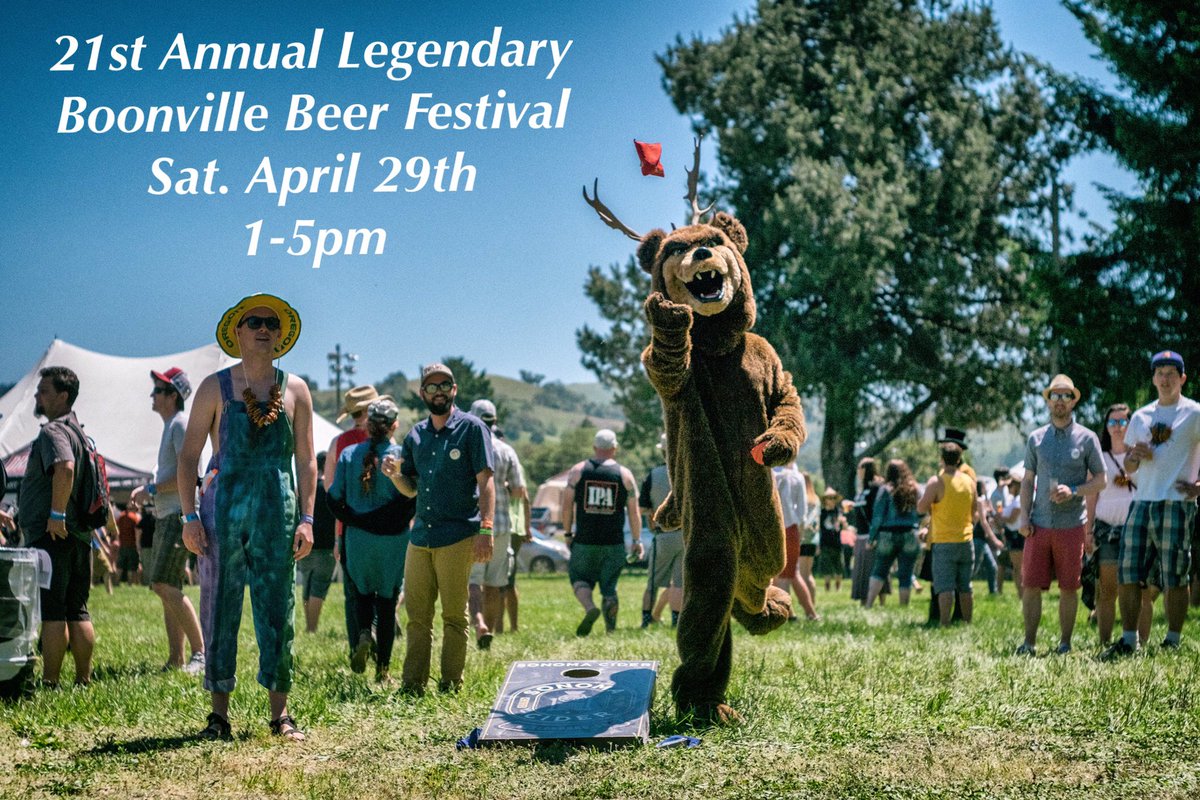 avbc's tweet image. Save The Date! Tickets go on-sale early-March #boonvillebeerfest #andersonvalley #bahlhornin
