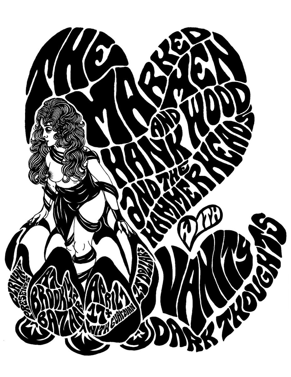 4/7 at <a href="/BKBazaar/">Brooklyn Bazaar</a> - The Marked Men, Hank Wood &amp; the Hammerheads, Vanity, Dark Thoughts
facebook.com/events/1640613… …
Tix: bit.ly/2jKwttL