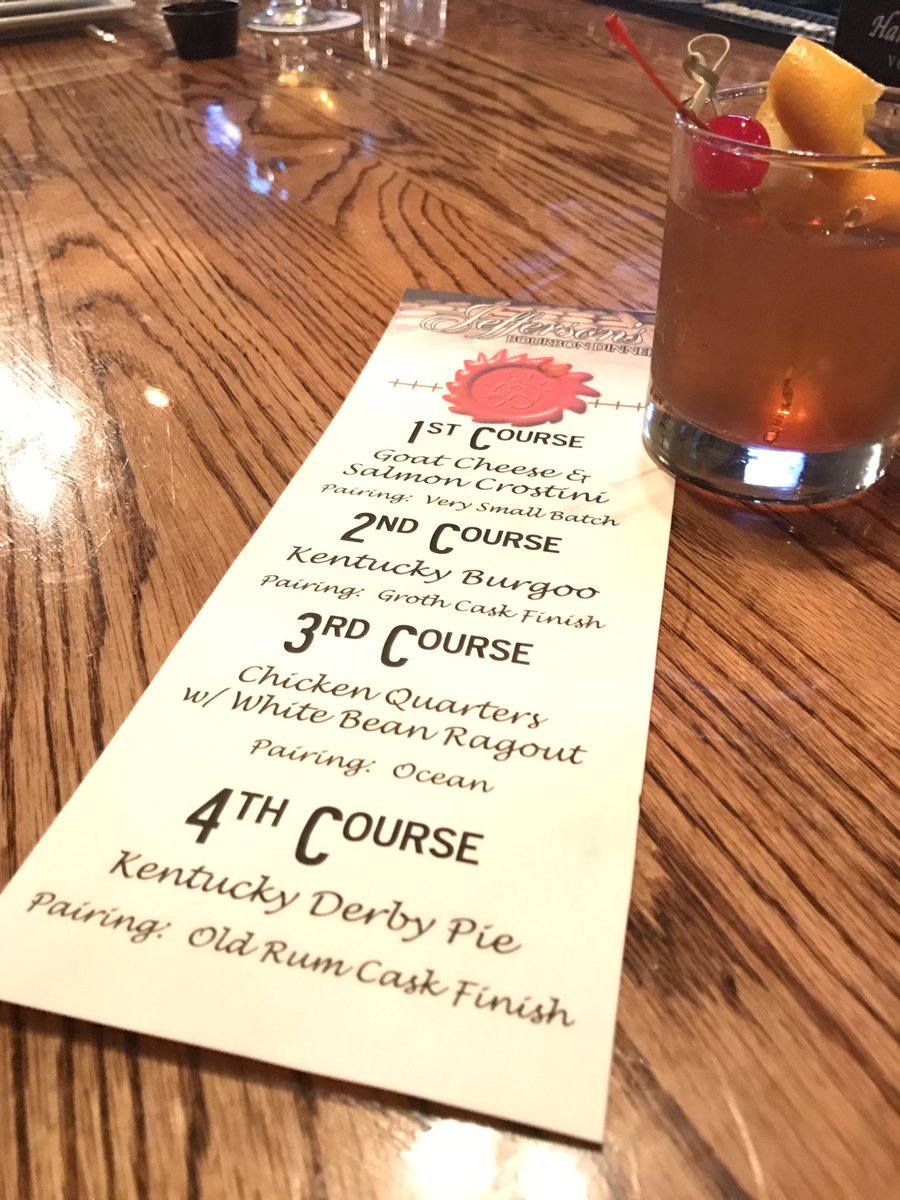 Reminder: <a href="/JeffsBourbon/">Jefferson's Bourbon</a> Dinner <a href="/greersandbeers/">Greers & Beers</a> 2/1/17 at 6pm! Tickets are going fast. Give us a call or stop on by before it's too late!