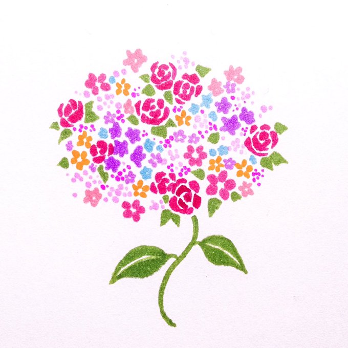 「flower pink flower」 illustration images(Oldest)
