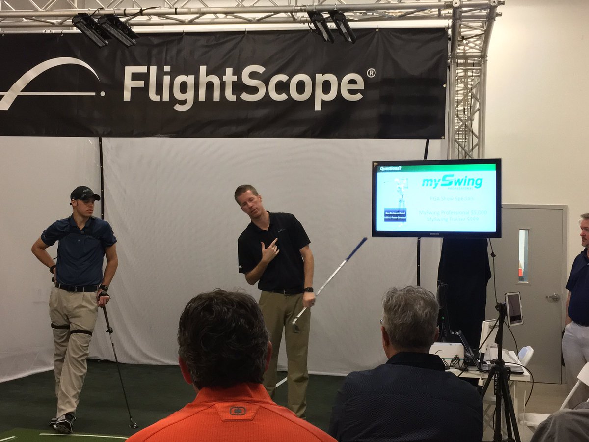 Great way to start off the pga show week <a href="/FlightScopeGolf/">FlightScope Golf</a> <a href="/FocusBand/">Neuphoria - FocusBand</a> @boditraksports <a href="/MySwingGolf/">MySwing Golf</a> learning never ends.