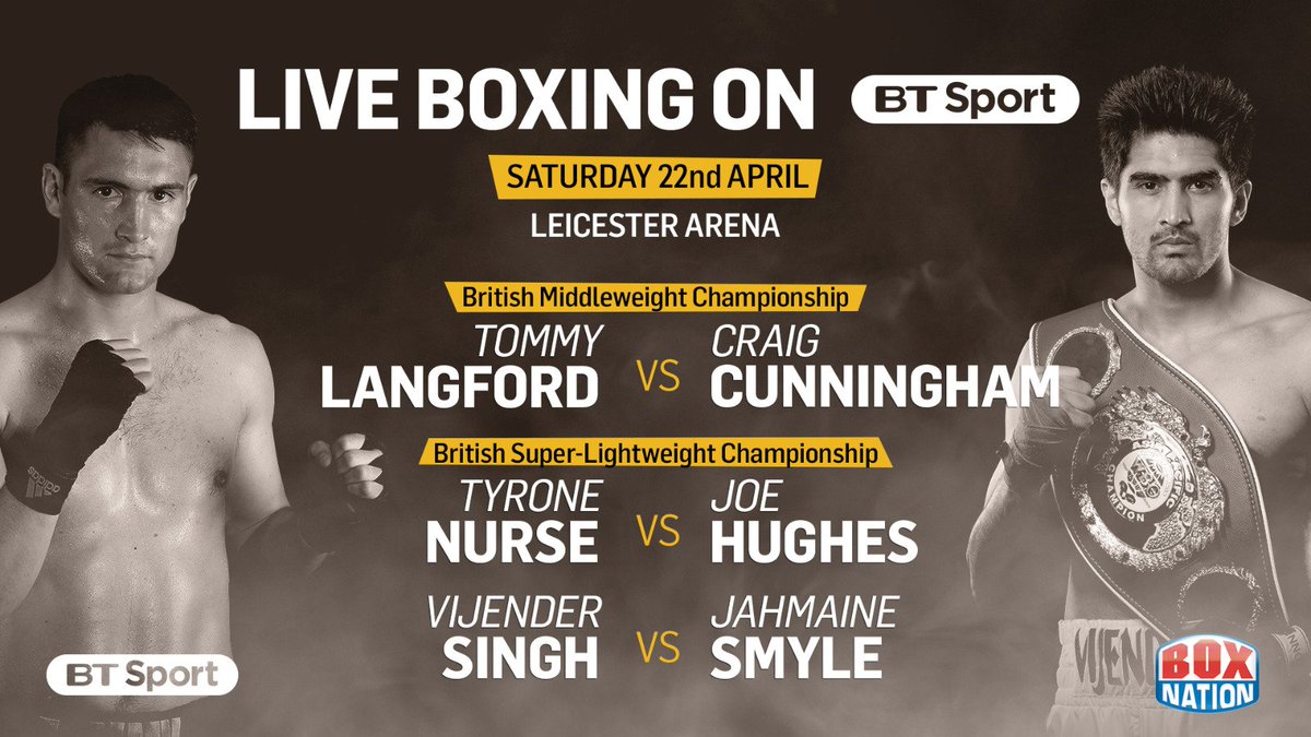 tntsports's tweet photo. 8th April 👊
22nd April 💪
6th May 👌
13th May 🙌

Who's ready for some knockout boxing on @btsport? https://t.co/N7rUO4W0At