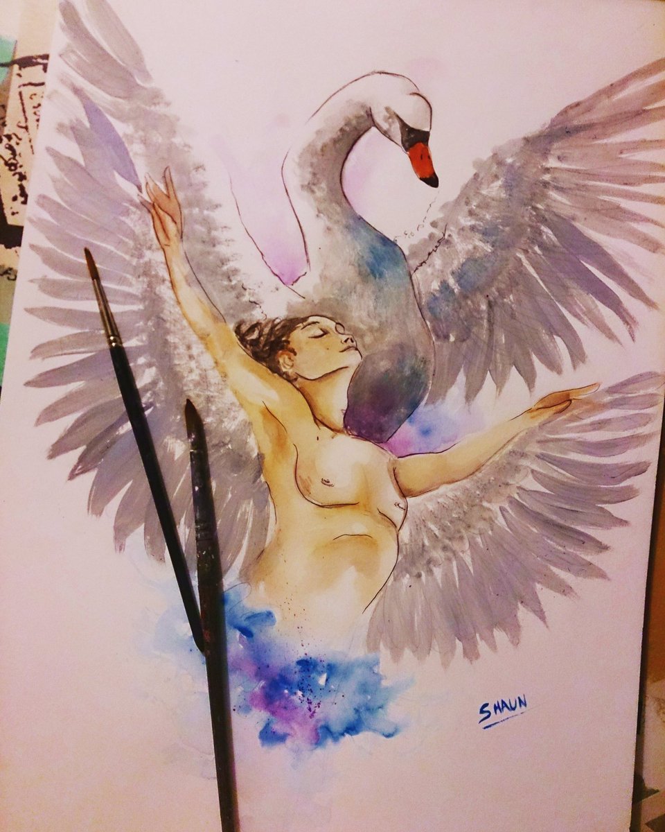 ShaunElay's tweet image. Swan
A3
Gouache