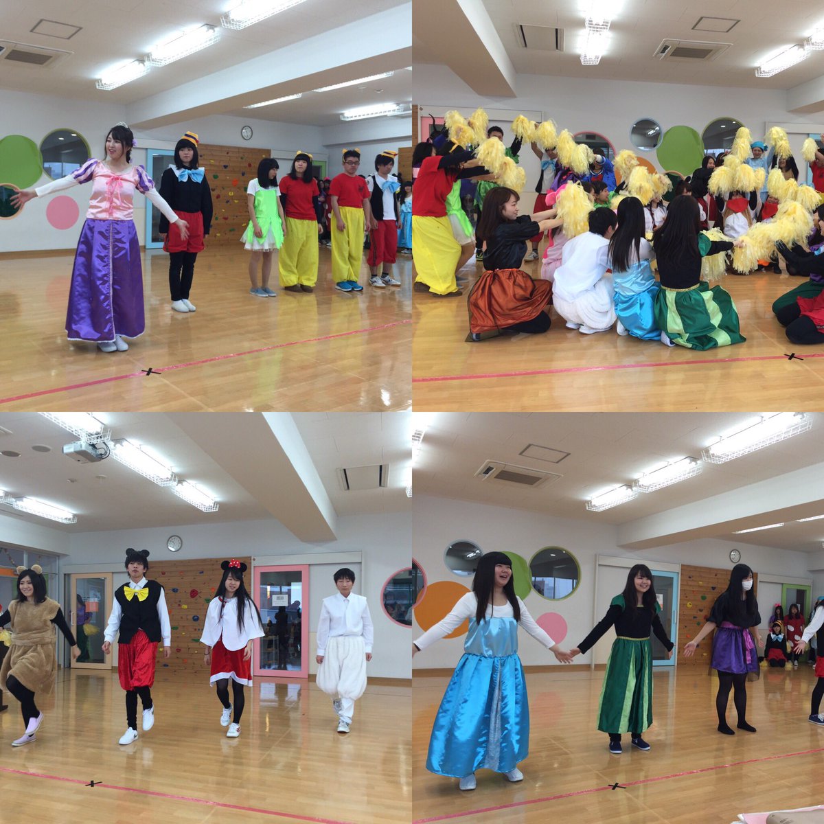 sendai_child's tweet photo. こどもコンサート練習風景!
こちらは保育科2年生😆💗
ディズニーのキャラクターの衣装がとても可愛いですね😍✨
#仙台 #こども #専門学校 #こどもコンサート #KM2C #連投失礼します https://t.co/3tANF7ptRT