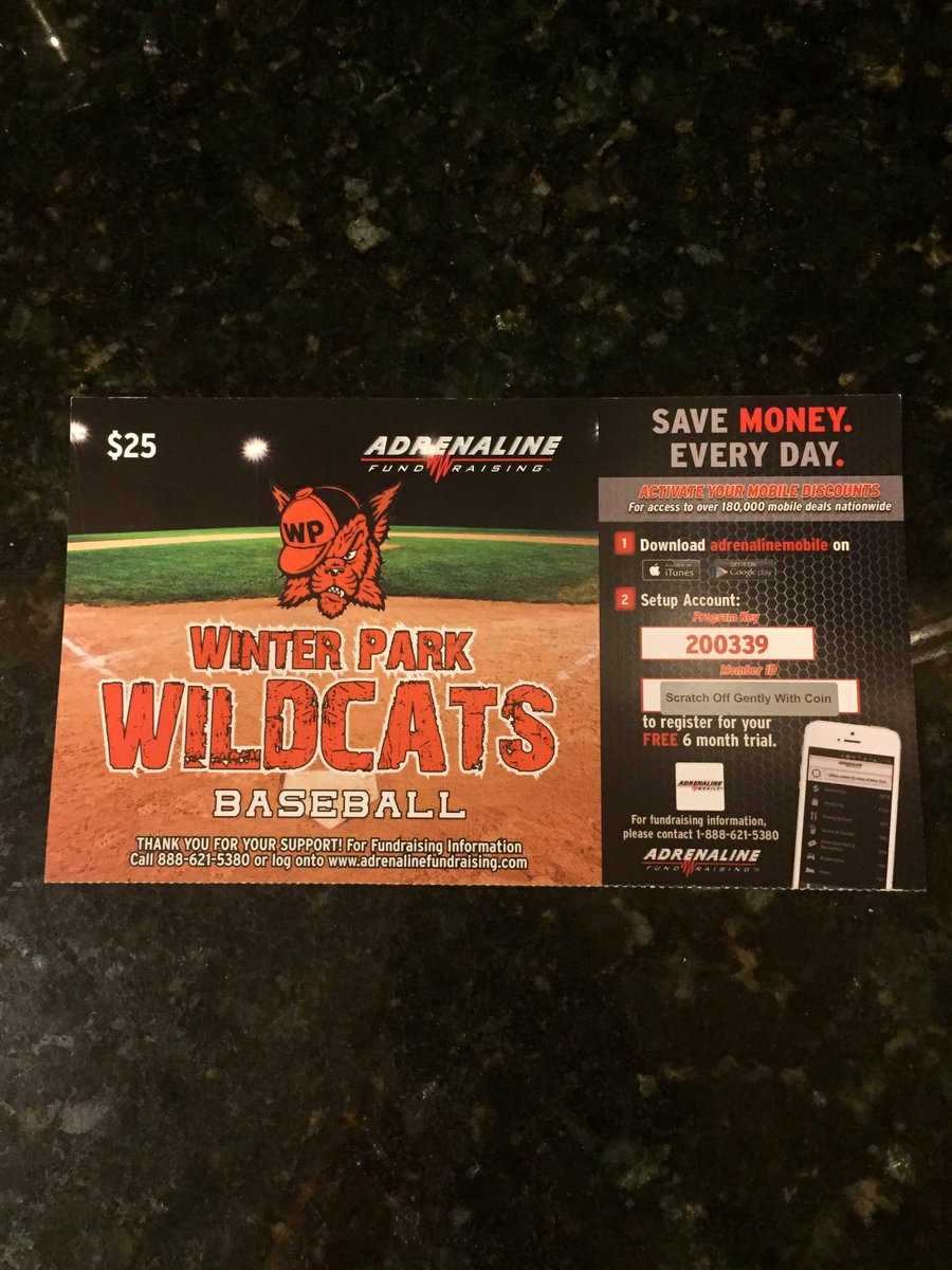 WinterParkCats's tweet photo. The Wildcats will be fundraising for the 2017 season. Please see your favorite player for details! https://t.co/15rZiyKqNl