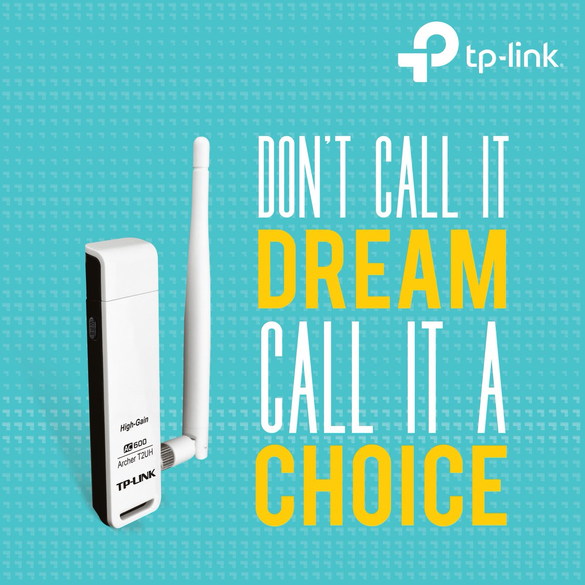 tplink_indo's tweet photo. Don't call it a dream, call it a choice
#TPProduct #TPQuotes #qotd #BetterChoiceforBetterFuture #ReliablySmart https://t.co/c1ADwr0Wwo