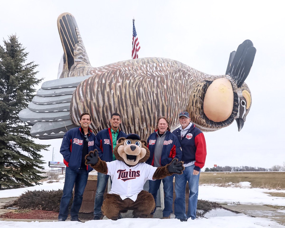 DYK the world's largest prairie chicken is in Rothsay, Minnesota? 
