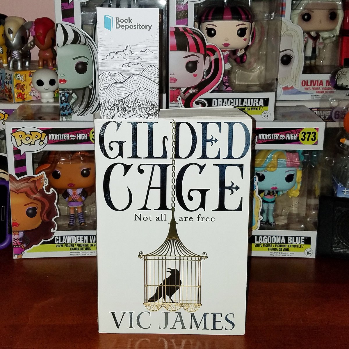 darkangel231988's tweet photo. #BookMail! #GildedCage by #VicJames #BookHaul #Bookaholic #BookAddict #TheBookDepository https://t.co/ujlDalQ5FM