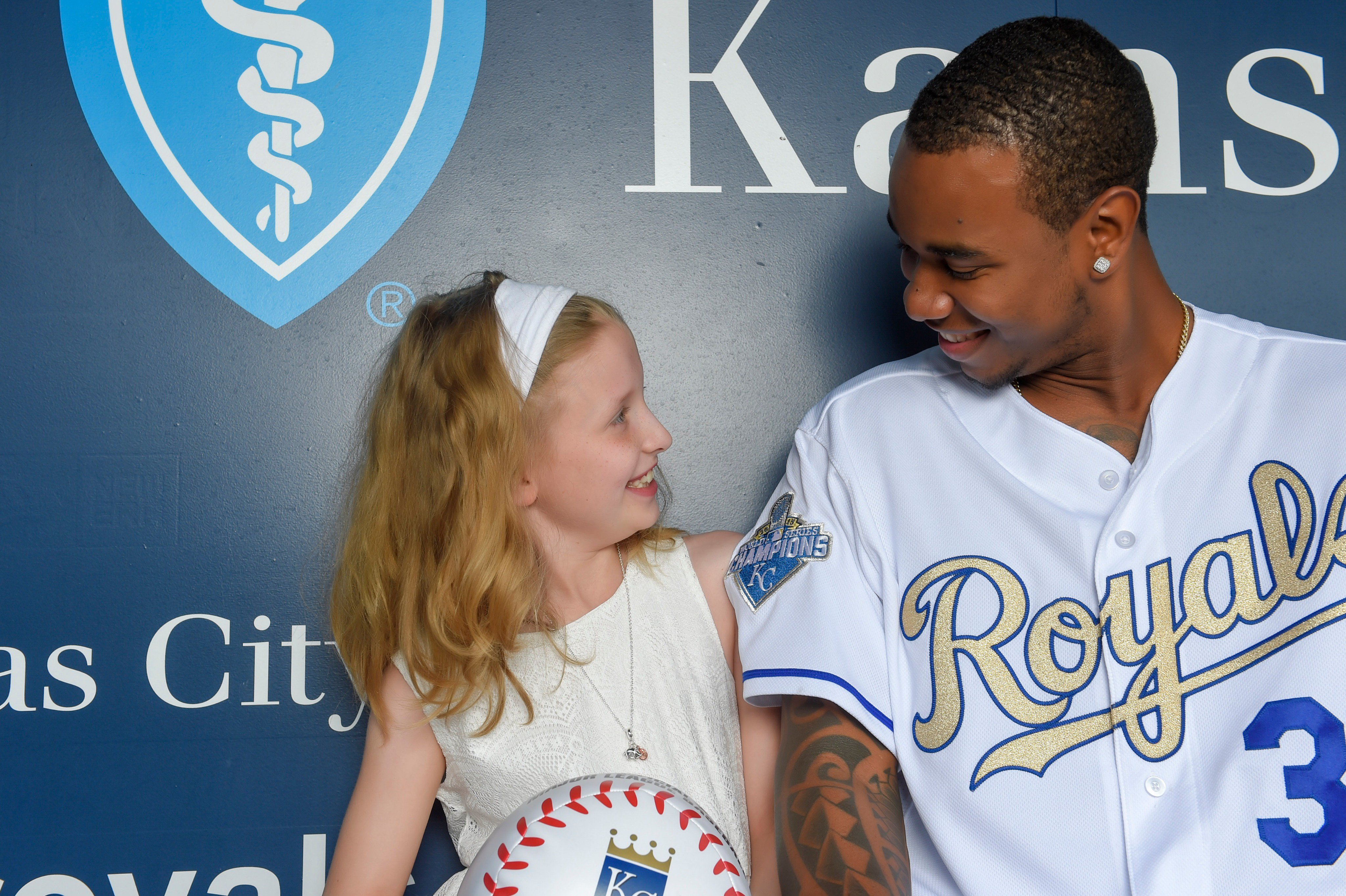 Nathan Vickers on X: Yordano Ventura brought a smile to this girl's face  when she needed it most. Their sweet and heartbreaking story tonight at 10.   / X